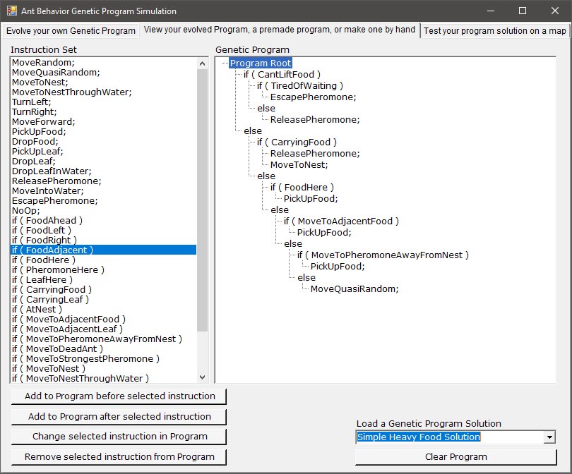 Ant Program Tab 2